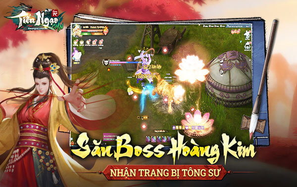 Săn boss Hoàng Kim - Nhận trang bị tông sư