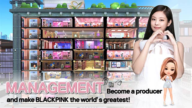 Quản lý nhóm nhạc và kiểm soát lịch trình trong game mô phỏng BLACKPINK THE GAME