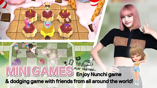 Chơi các mini-game giải đố để quản lý BLACKPINK cũng như thăng cấp cho từng nhân vật