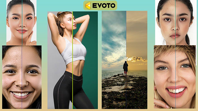 Evoto Free sử dụng công nghệ AI để xử lý ảnh nhanh, tự động hóa