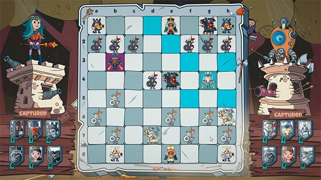 Brawl Chess nâng tầm trò chơi đánh cờ truyền thống bằng trải nghiệm vui nhộn, thú vị hơn