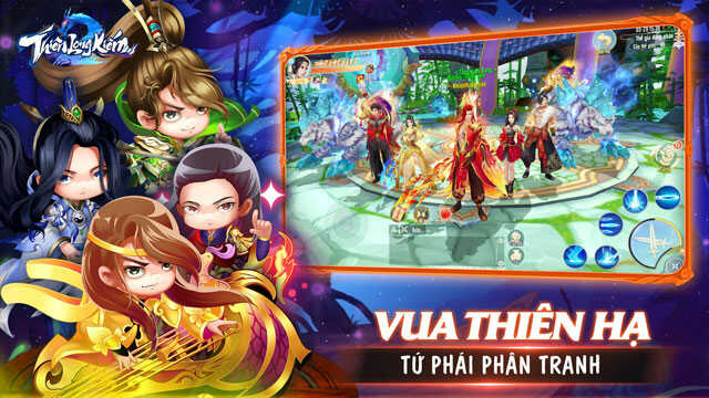 Thiên Long Kiếm 2 - Game nhập vai, tứ phái phân tranh