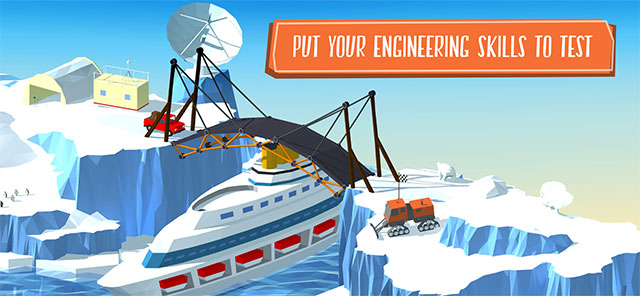 Game Build a Bridge kiểm tra kỹ năng giải đố và sự sáng tạo của bạn