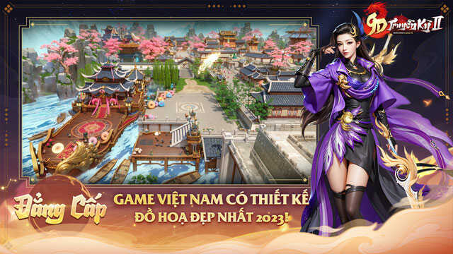 Cửu Dương Truyền Kỳ 2  - Game Việt Nam có thiết kế đồ hoạ đẹp nhất 2023