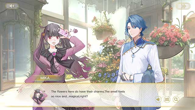 Inflorescences là game visual novel về sự kỳ bí của nước hoa