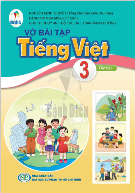 Vở bài bác tập dượt Tiếng Việt 3 Cánh diều tập dượt hai