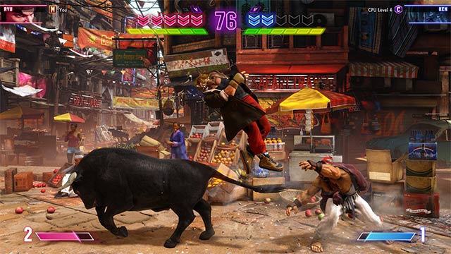 Một số nội dung trong Street Fighter VI yêu cầu kết nối mạng để chơi