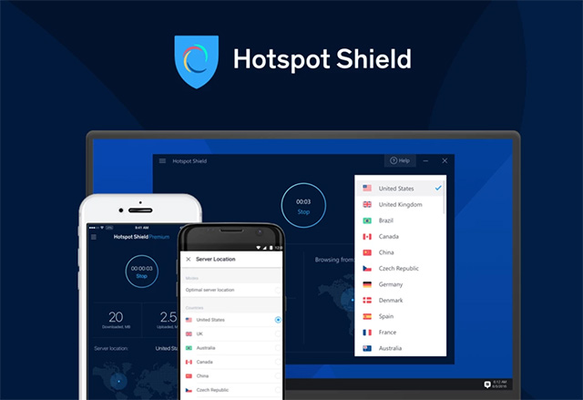 Hotspot Shield Free VPN có hơn 600 triệu người dùng khắp thế giới