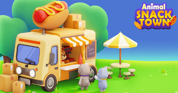 Animal Snack Town là game quản lý nhà hàng nhàn rỗi và dễ thương