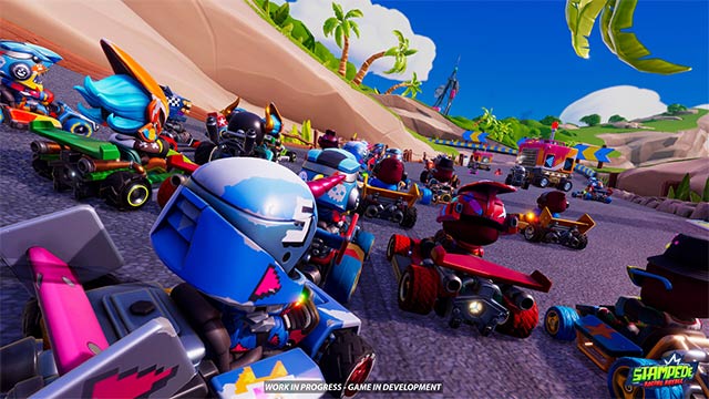 Stampede: Racing Royale đẩy người chơi vào đấu trường sinh tử của 60 chiếc xe kart