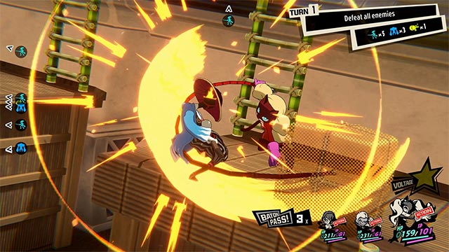 Mãn nhãn với phần hình ảnh, hiệu ứng và âm thanh trong game Persona 5 Tactica