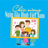 Bộ thiệp Ngày gia đình Việt Nam