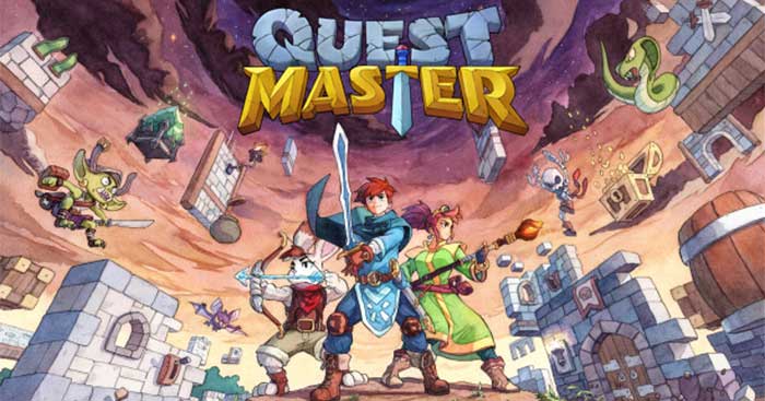 Quest Master là game phiêu lưu hành động kết hợp chế tạo ngục tối