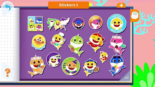 Game Baby Shark có lối chơi vui nhộn với nhiều hoạt động hấp dẫn