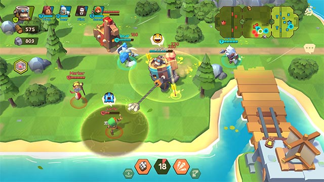 MiniLife: Tournament là game chiến thuật hành động sát cánh cùng đồng đội