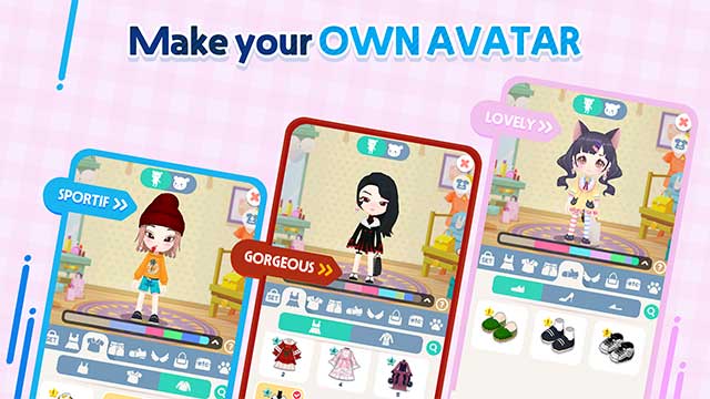 Tạo ra nhân vật của riêng bạn trong Lovey-Buddy - Avatar Cooking