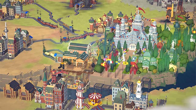 Train Valley World hỗ trợ tính năng thiết kế level và bản đồ rồi chia sẻ trên Steam Workshop