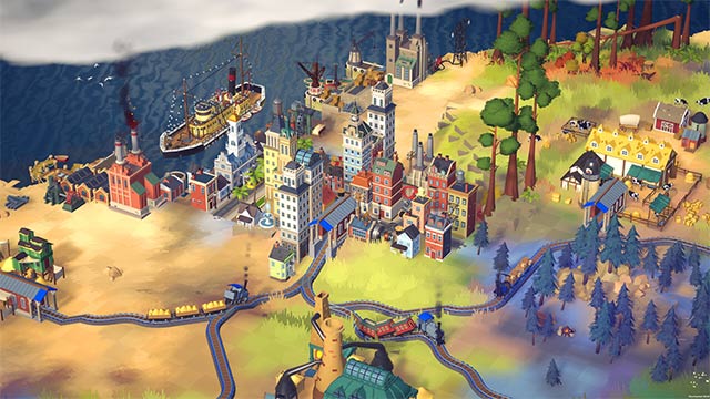 Xây dựng hệ thống đường sắt hoàn chỉnh và hiệu quả trong Train Valley World game