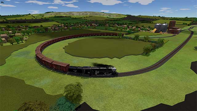 Train World cho phép bạn thiết kế và vận hành mạng lưới đường sắt riêng