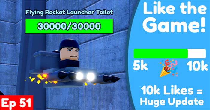 TOP game Roblox làm mưa làm gió 2023 Code-Toilet-Tower-Defense-700