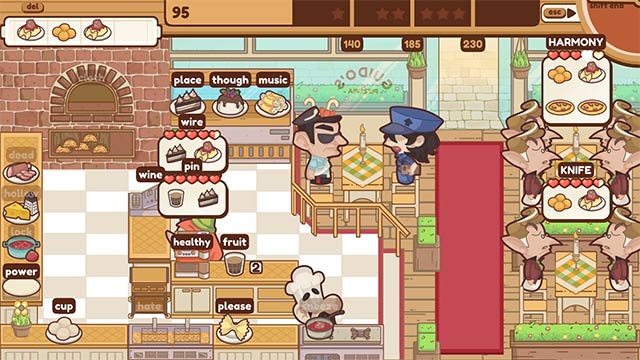 Luôn bận rộn trong căn bếp của The Chef's Shift game với nhiệm vụ nấu ăn và phục vụ thực khách