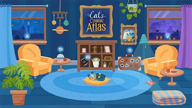 Tìm hiểu về vũ trụ bao la bao quanh chúng ta trong game Cat's Cosmic Atlas