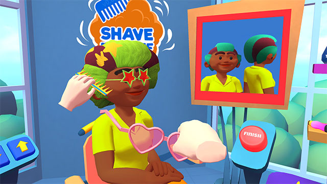 Khám phá kho phụ kiện và dụng cụ đồ sộ trong game Shave & Stuff