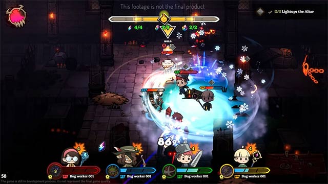 LightSup là game phiêu lưu hành động hợp tác 4 người, có đan xen yếu tố roguelite cổ điển