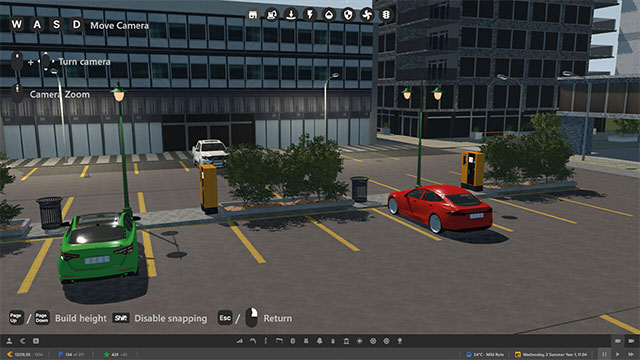 Parking World Simulator thách thức khả năng kinh doanh của bạn khi làm chủ 1 bãi giữ xe trong thành phố