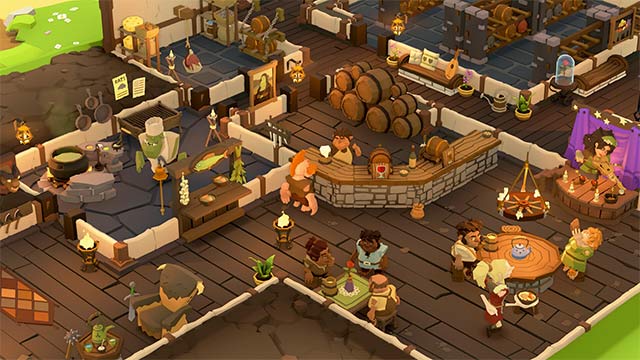 Tavern Keeper PC là game mô phỏng kinh doanh quán rượu giả tưởng với lối chơi thư giãn