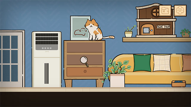 Cùng mèo Orange và những người bạn mới khám phá ngôi nhà bí ẩn trong game Cat At Home