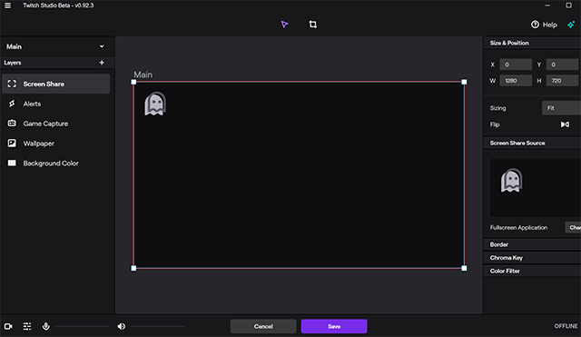 Twitch Studio cung cấp nhiều tính năng và tùy chọn để cá nhân hóa trải nghiệm