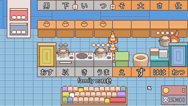 Game Kanji Kitchen cá nhân hóa chương trình học cho phù hợp với từng đối tượng