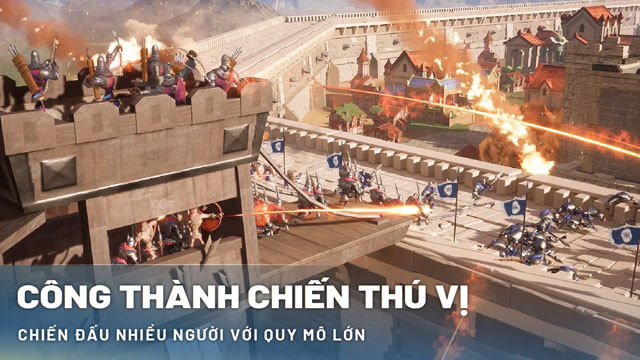 Tham gia hoạt động chiến đấu nhiều người với quy mô lớn