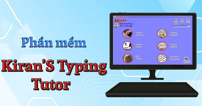 phần mềm kiran's typing tutor lớp 3