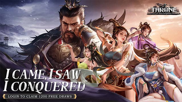 Throne of Three Kingdoms là game chiến thuật theo lượt cổ điển với chủ đề chiến tranh Tam Quốc