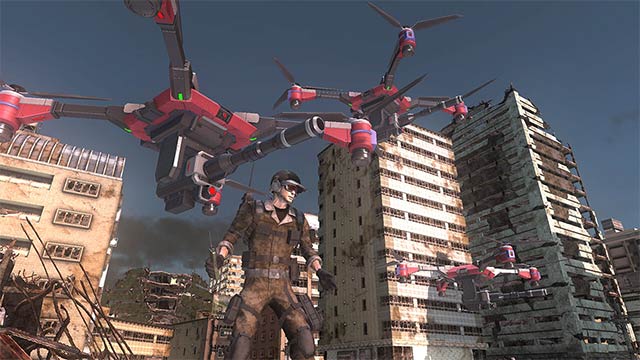 Tận dụng kho vũ khí và phương tiện đồ sộ bậc nhất trong game Earth Defense Force 6