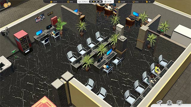 Internet Cafe Evolution là game mô phỏng trông quán net và kinh doanh với góc nhìn top-down