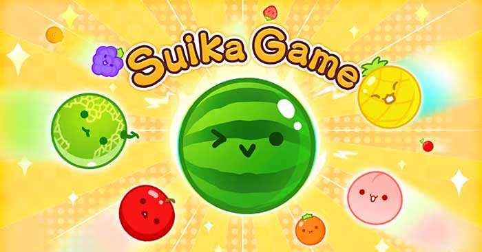 Suika Game (Watermelon Game) là game giải đố dễ thương đến từ Nhật Bản