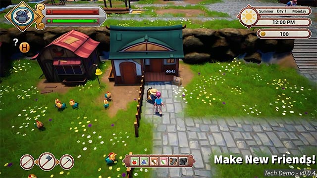 Kết bạn với 50 nhân vật trong Ravenwood Acres game và tìm thấy một nửa yêu thương