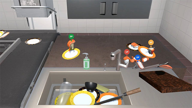 Sushi Battle Rambunctiously là game đấu trường sinh tử với những miếng Sushi hiếu chiến