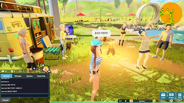 Xây dựng 1 cộng đồng gồm những người trẻ năng động trong game Fishing Online Free