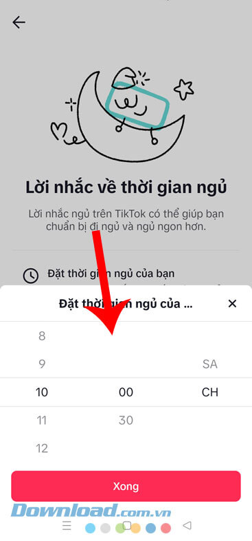 Hướng dẫn bật lời nhắc thời gian ngủ trên TikTok Bat-loi-nhac-thoi-gian-ngu-tren-tiktok-7