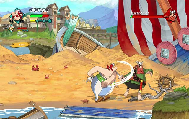 Chơi Asterix and Obelix Slap Them All 2 với một người bạn ở chế độ Co-op cục bộ