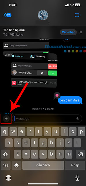 Hướng dẫn chơi game trên iMessage với bạn bè Choi-game-tren-iMessage-voi-ban-be-1