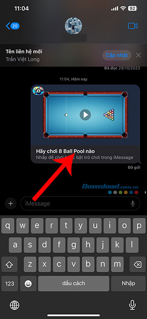 Hướng dẫn chơi game trên iMessage với bạn bè Choi-game-tren-iMessage-voi-ban-be-7