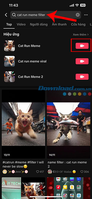 Cách tạo ảnh chế mèo chạy đuổi, trend Cat Run Meme Cat-Run-Meme-1