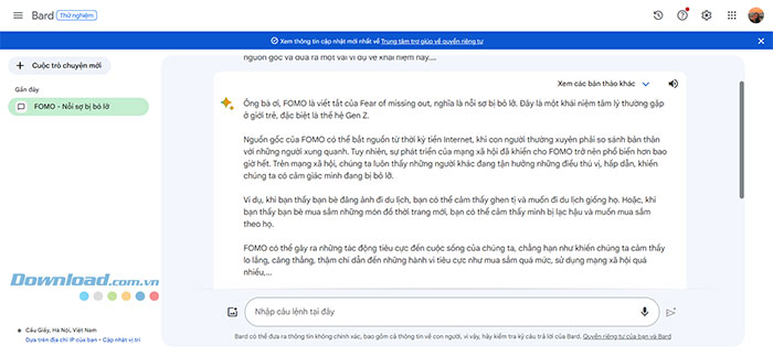 Cách dùng chatbot Bard AI của Google Cach-su-dung-chatbot-Bard-AI-cua-Google-7