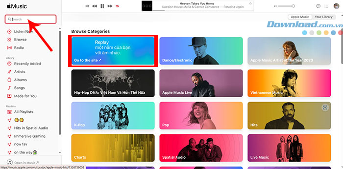 Cách xem thống kê nghe nhạc Apple Music Replay 2024 Apple-Music-Replay-2023-0