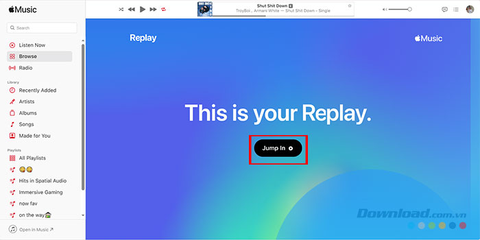 Cách xem thống kê nghe nhạc Apple Music Replay 2024 Apple-Music-Replay-2023-1